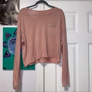 🌊RVCA Pink Long Sleeve Top🌊
